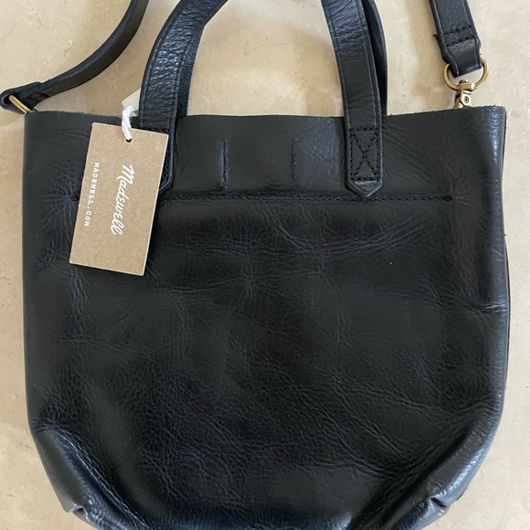 Madewell crossbody mini bucket tote bag - Picture 2 of 7
